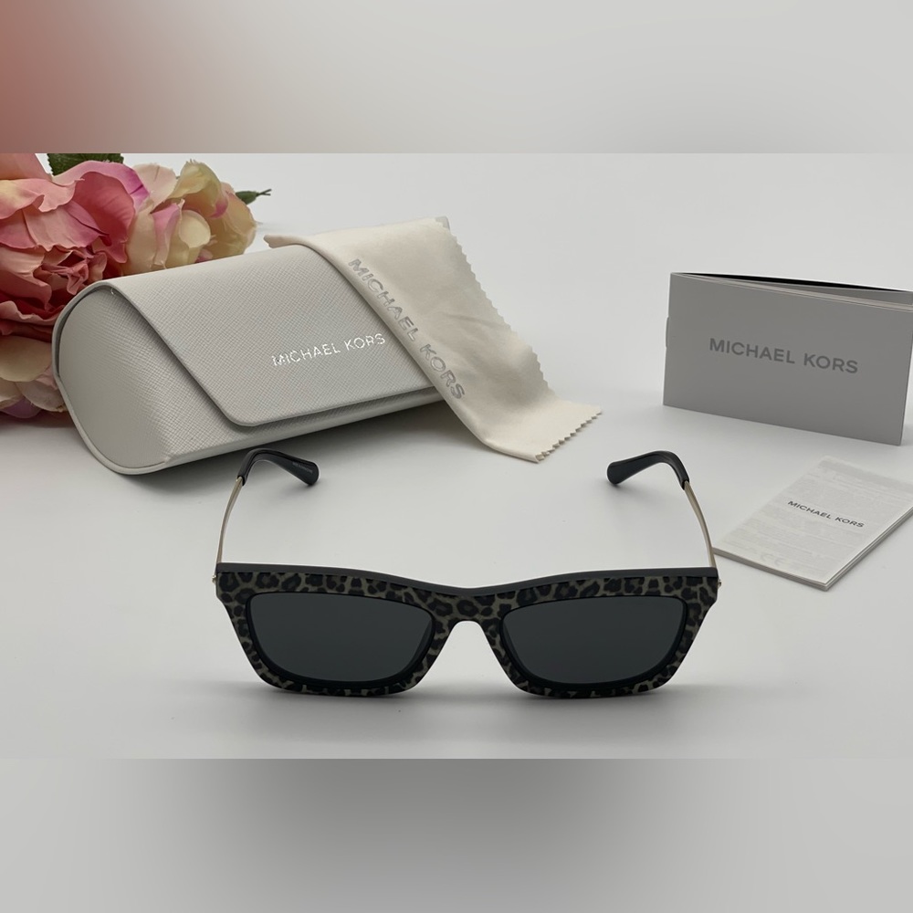 Michael Kors Leopard Print Sunglasses - Picture 14 of 16